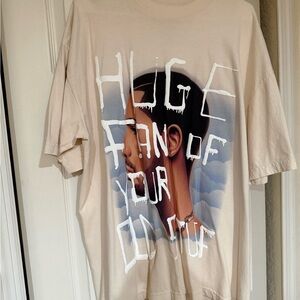 Drake Related Beige “Nothing was the same” Cotton T-Shirt